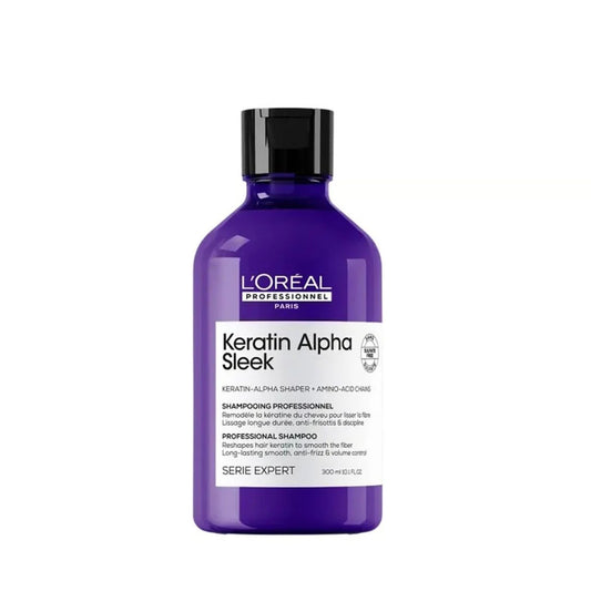 L'Oreal Professionel Keratin Alpha Sleek Shampoo 300ml
